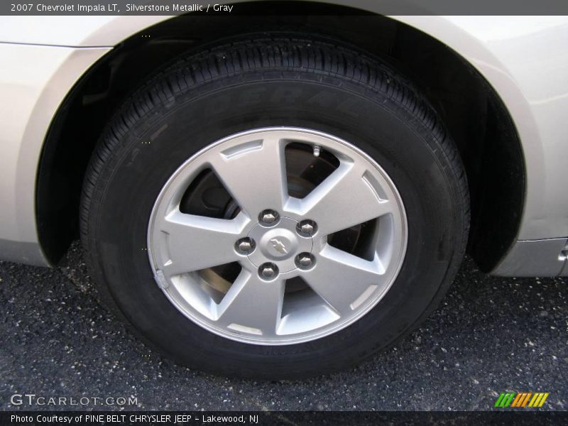 Silverstone Metallic / Gray 2007 Chevrolet Impala LT