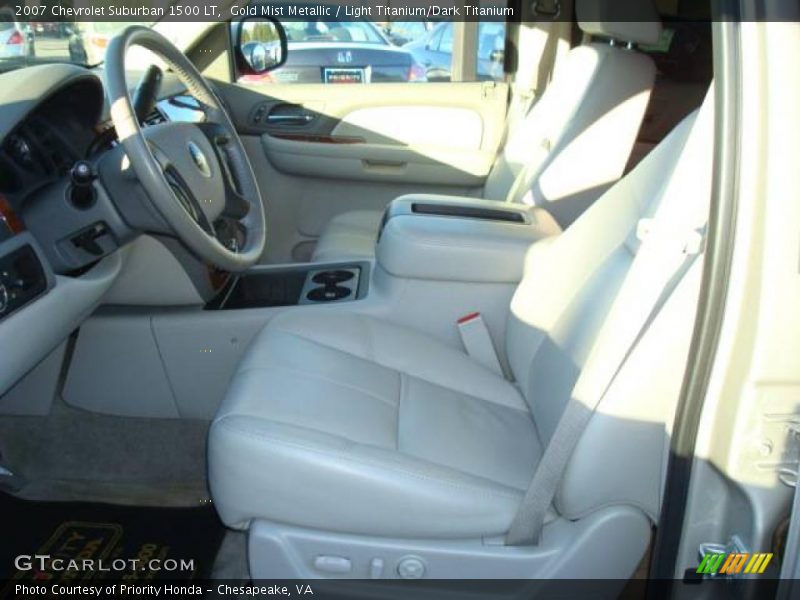 Gold Mist Metallic / Light Titanium/Dark Titanium 2007 Chevrolet Suburban 1500 LT