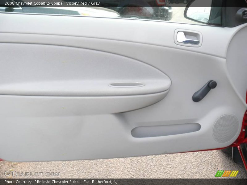 Victory Red / Gray 2008 Chevrolet Cobalt LS Coupe