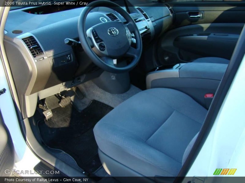 Super White / Gray 2006 Toyota Prius Hybrid