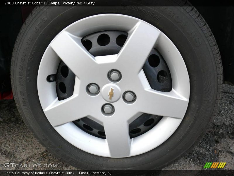 Victory Red / Gray 2008 Chevrolet Cobalt LS Coupe