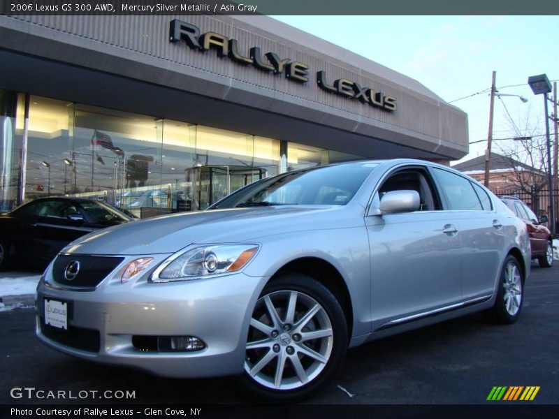 Mercury Silver Metallic / Ash Gray 2006 Lexus GS 300 AWD