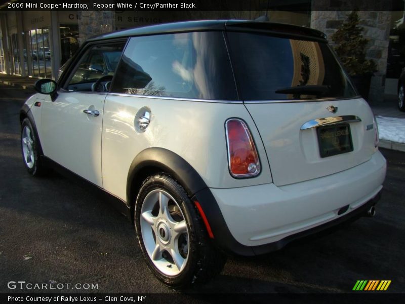 Pepper White / Grey/Panther Black 2006 Mini Cooper Hardtop