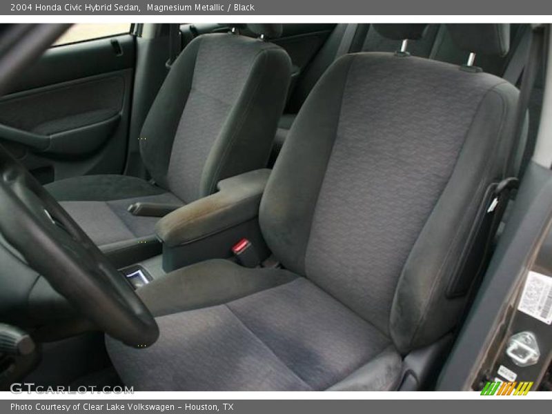 Magnesium Metallic / Black 2004 Honda Civic Hybrid Sedan