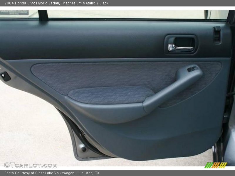 Magnesium Metallic / Black 2004 Honda Civic Hybrid Sedan