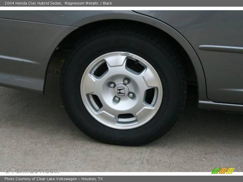 Magnesium Metallic / Black 2004 Honda Civic Hybrid Sedan