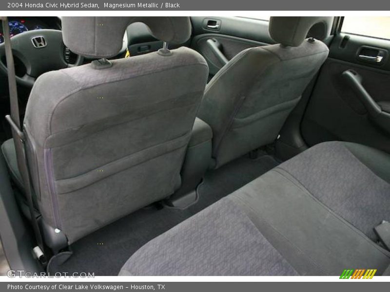 Magnesium Metallic / Black 2004 Honda Civic Hybrid Sedan