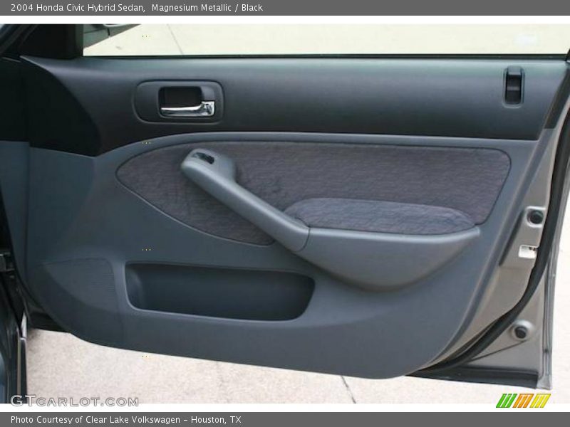Magnesium Metallic / Black 2004 Honda Civic Hybrid Sedan