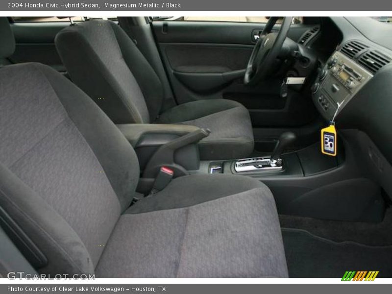 Magnesium Metallic / Black 2004 Honda Civic Hybrid Sedan