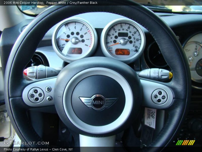 Pepper White / Grey/Panther Black 2006 Mini Cooper Hardtop