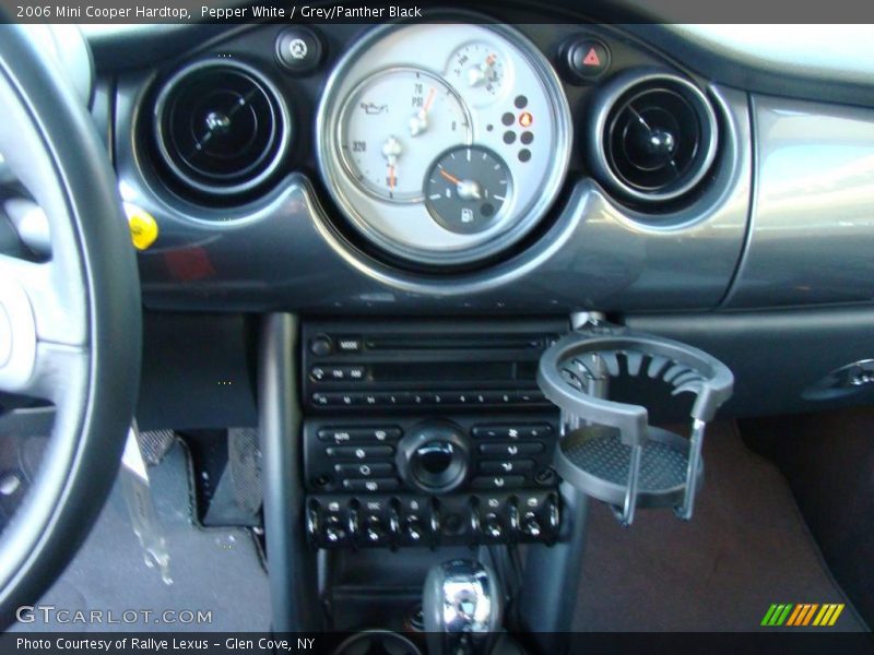 Pepper White / Grey/Panther Black 2006 Mini Cooper Hardtop