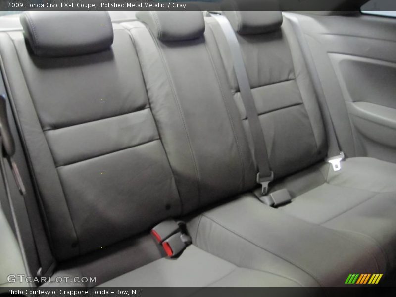 Polished Metal Metallic / Gray 2009 Honda Civic EX-L Coupe