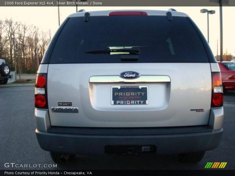 Silver Birch Metallic / Stone 2006 Ford Explorer XLS 4x4