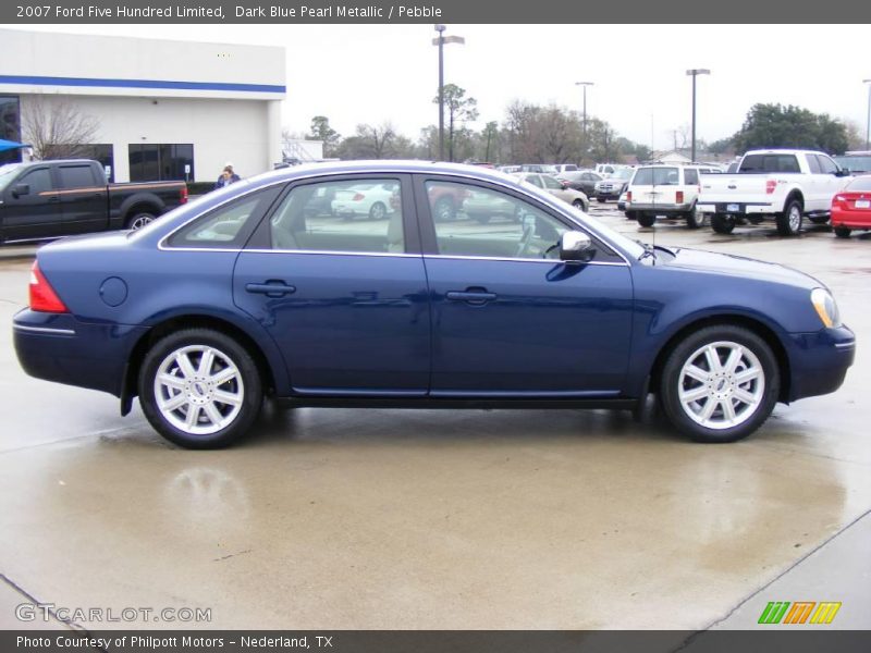 Dark Blue Pearl Metallic / Pebble 2007 Ford Five Hundred Limited