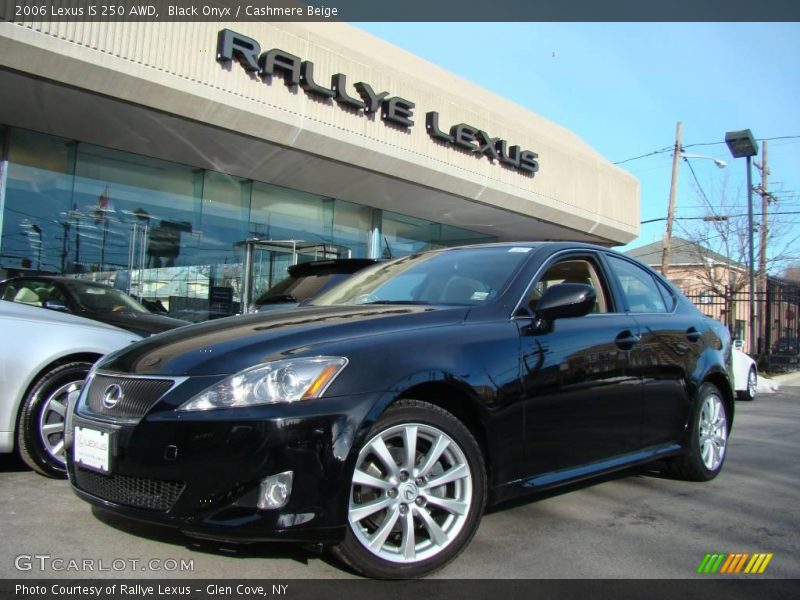 Black Onyx / Cashmere Beige 2006 Lexus IS 250 AWD