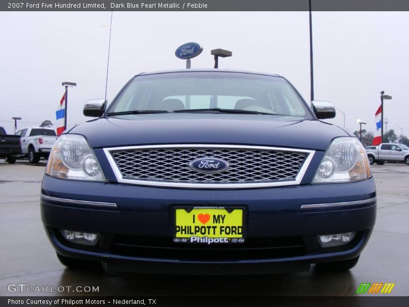 Dark Blue Pearl Metallic / Pebble 2007 Ford Five Hundred Limited