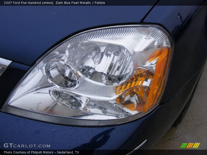 Dark Blue Pearl Metallic / Pebble 2007 Ford Five Hundred Limited