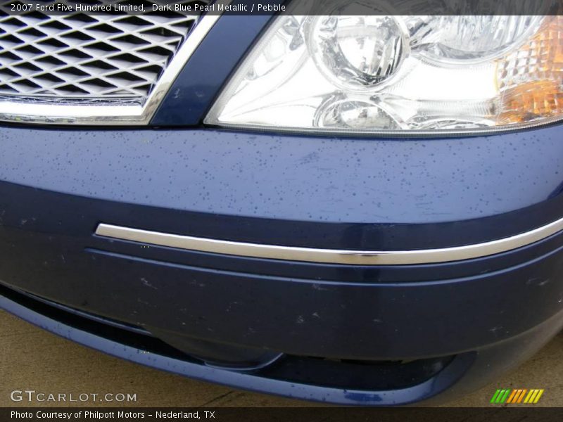 Dark Blue Pearl Metallic / Pebble 2007 Ford Five Hundred Limited