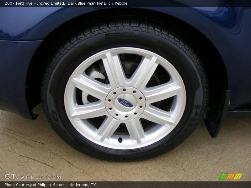 Dark Blue Pearl Metallic / Pebble 2007 Ford Five Hundred Limited
