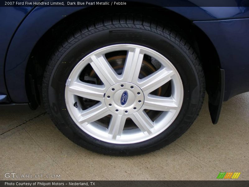 Dark Blue Pearl Metallic / Pebble 2007 Ford Five Hundred Limited