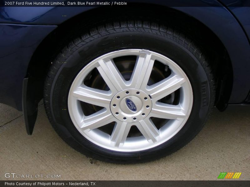 Dark Blue Pearl Metallic / Pebble 2007 Ford Five Hundred Limited