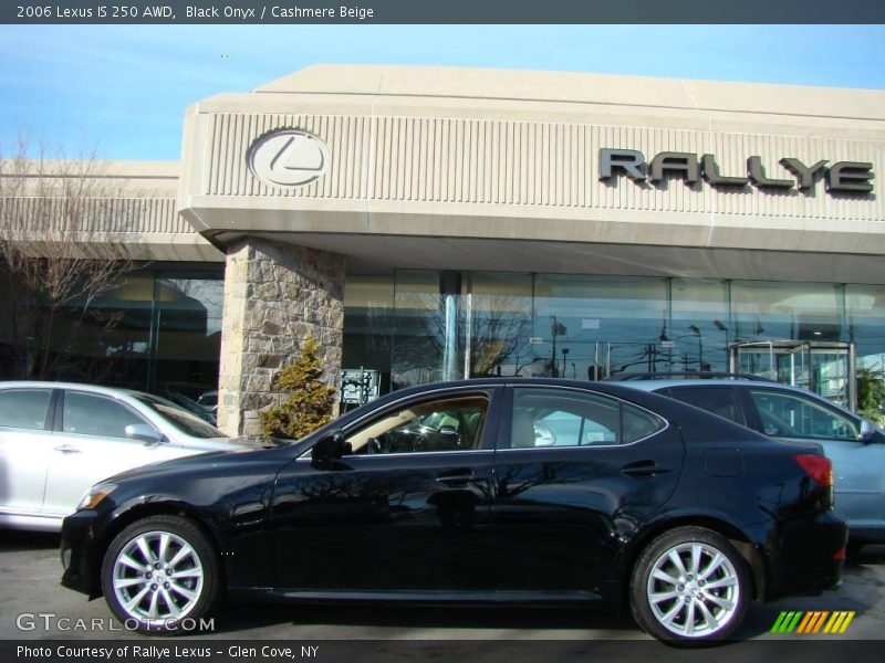 Black Onyx / Cashmere Beige 2006 Lexus IS 250 AWD