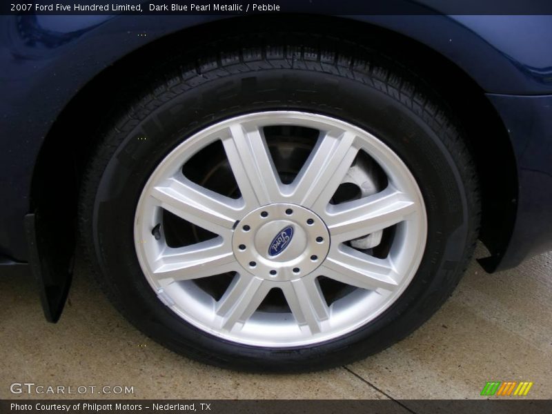 Dark Blue Pearl Metallic / Pebble 2007 Ford Five Hundred Limited