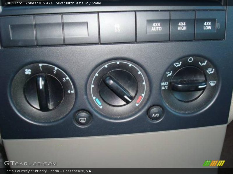 Silver Birch Metallic / Stone 2006 Ford Explorer XLS 4x4