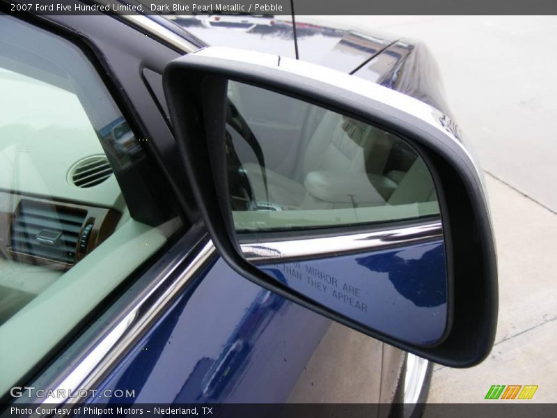Dark Blue Pearl Metallic / Pebble 2007 Ford Five Hundred Limited