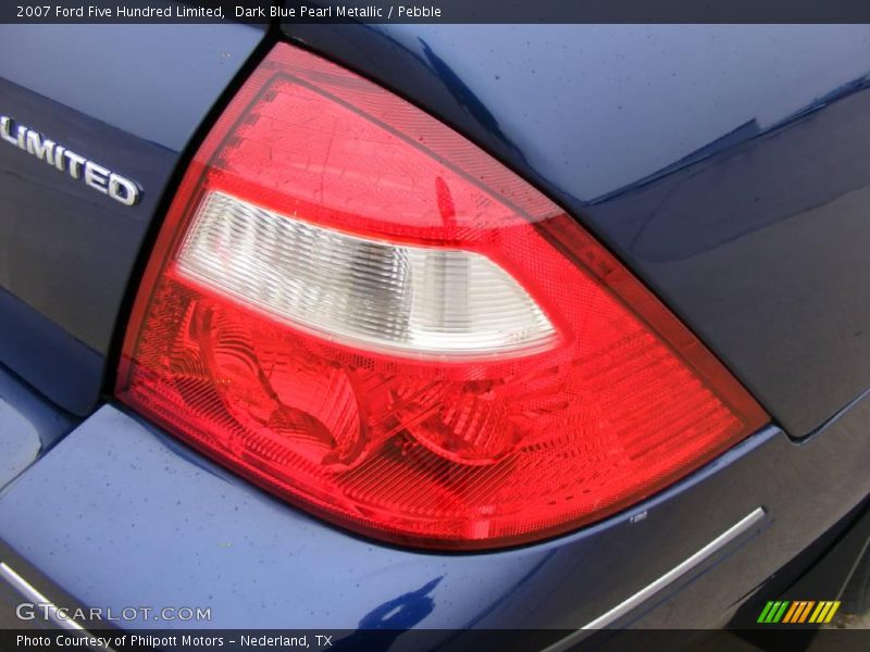 Dark Blue Pearl Metallic / Pebble 2007 Ford Five Hundred Limited