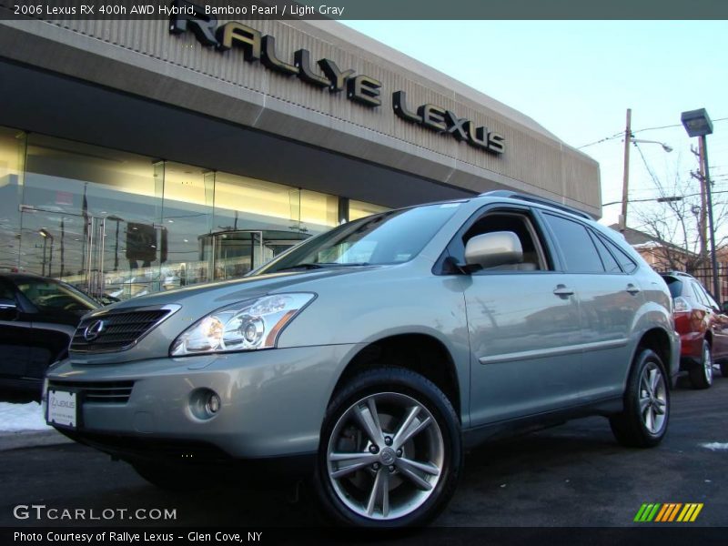Bamboo Pearl / Light Gray 2006 Lexus RX 400h AWD Hybrid