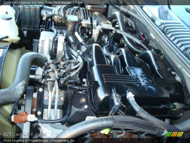 Silver Birch Metallic / Stone 2006 Ford Explorer XLS 4x4