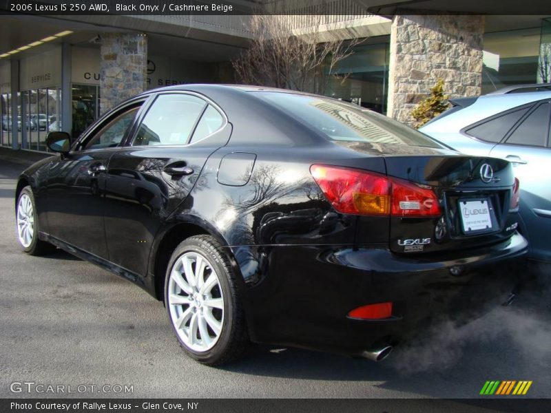 Black Onyx / Cashmere Beige 2006 Lexus IS 250 AWD