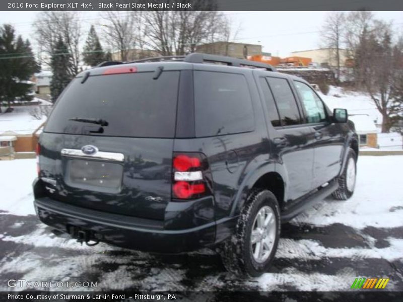 Black Pearl Slate Metallic / Black 2010 Ford Explorer XLT 4x4