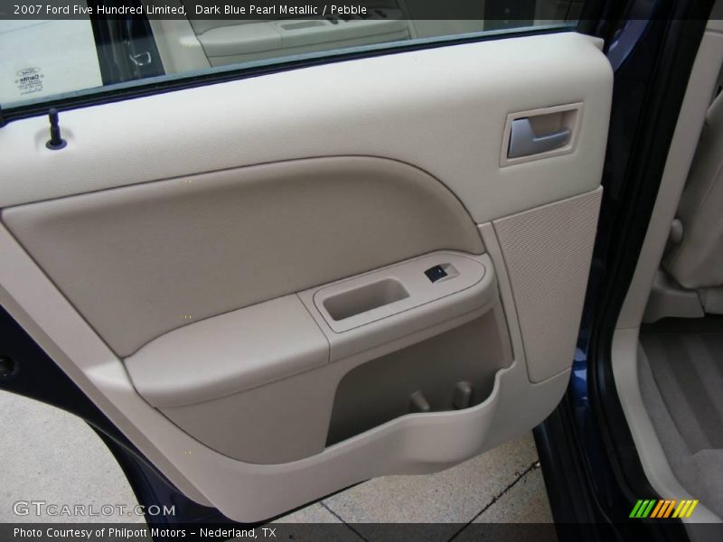 Dark Blue Pearl Metallic / Pebble 2007 Ford Five Hundred Limited