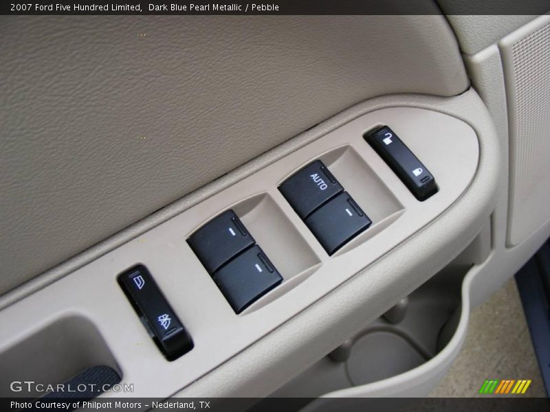 Dark Blue Pearl Metallic / Pebble 2007 Ford Five Hundred Limited