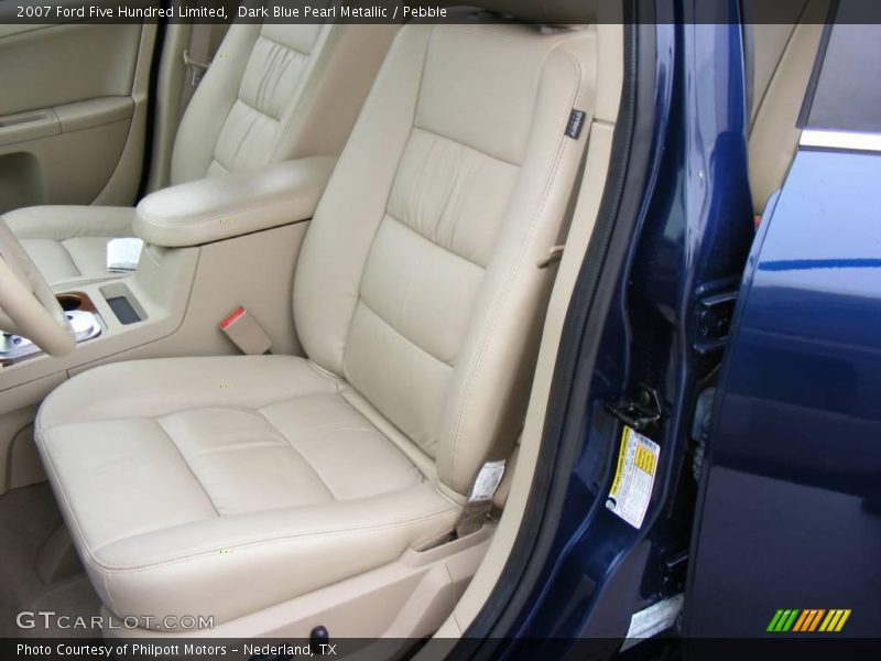 Dark Blue Pearl Metallic / Pebble 2007 Ford Five Hundred Limited