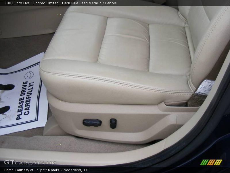 Dark Blue Pearl Metallic / Pebble 2007 Ford Five Hundred Limited