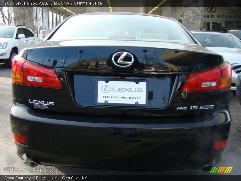 Black Onyx / Cashmere Beige 2006 Lexus IS 250 AWD