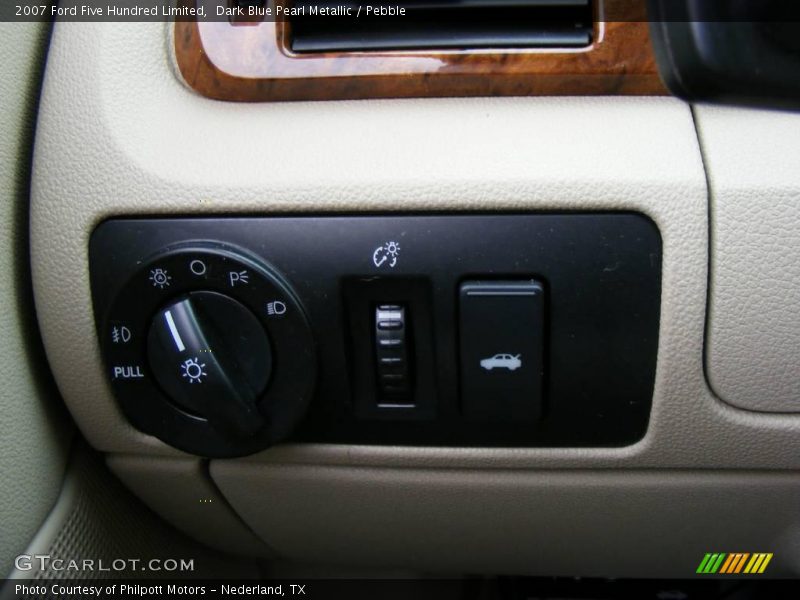 Dark Blue Pearl Metallic / Pebble 2007 Ford Five Hundred Limited