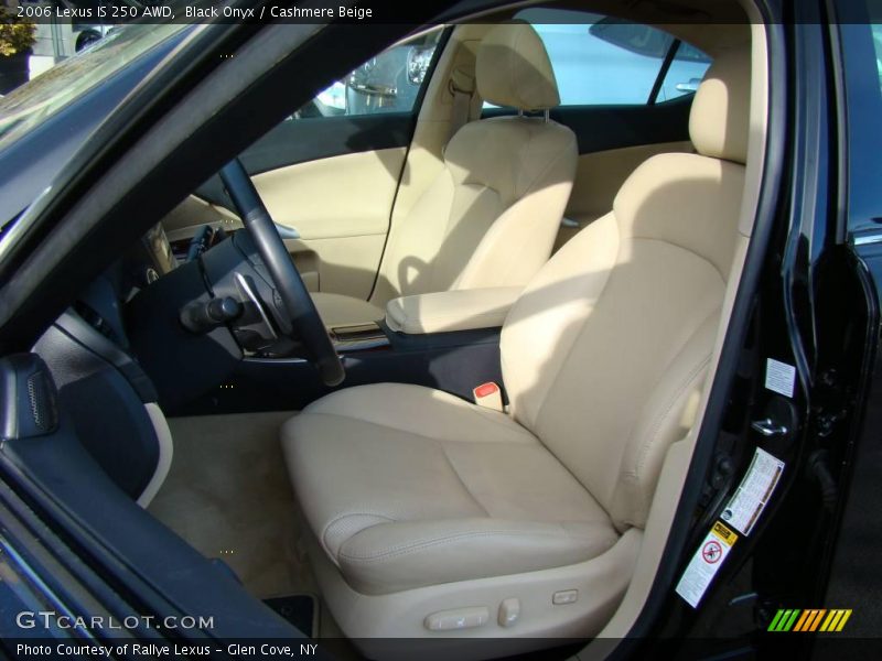 Black Onyx / Cashmere Beige 2006 Lexus IS 250 AWD
