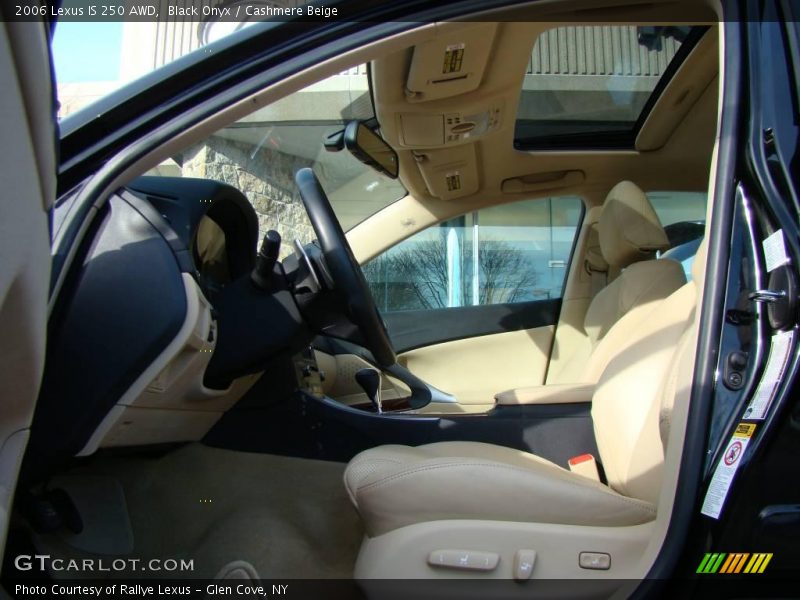 Black Onyx / Cashmere Beige 2006 Lexus IS 250 AWD