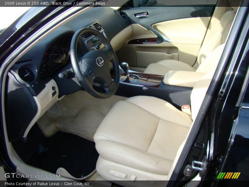 Black Onyx / Cashmere Beige 2006 Lexus IS 250 AWD