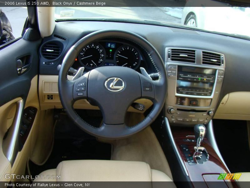 Black Onyx / Cashmere Beige 2006 Lexus IS 250 AWD