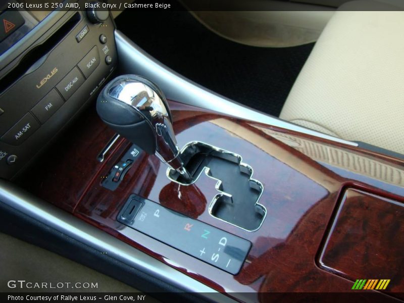 Black Onyx / Cashmere Beige 2006 Lexus IS 250 AWD