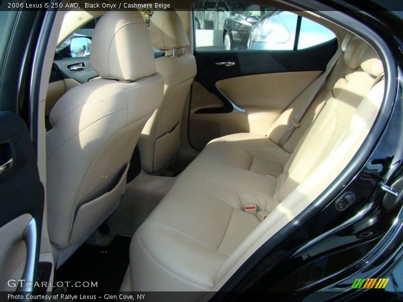 Black Onyx / Cashmere Beige 2006 Lexus IS 250 AWD