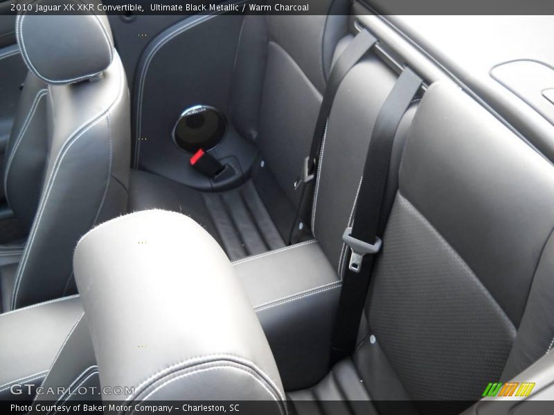 Ultimate Black Metallic / Warm Charcoal 2010 Jaguar XK XKR Convertible