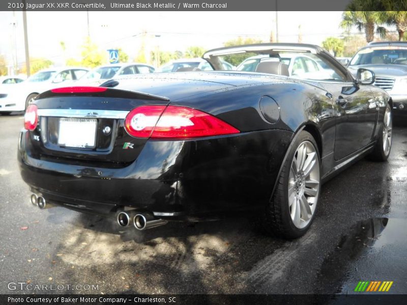 Ultimate Black Metallic / Warm Charcoal 2010 Jaguar XK XKR Convertible