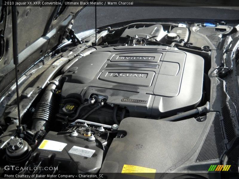 Ultimate Black Metallic / Warm Charcoal 2010 Jaguar XK XKR Convertible