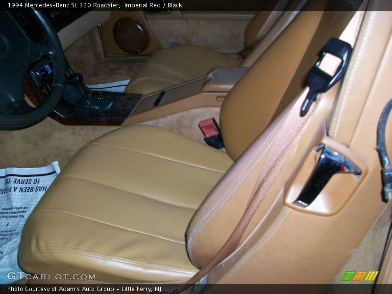 Imperial Red / Black 1994 Mercedes-Benz SL 320 Roadster